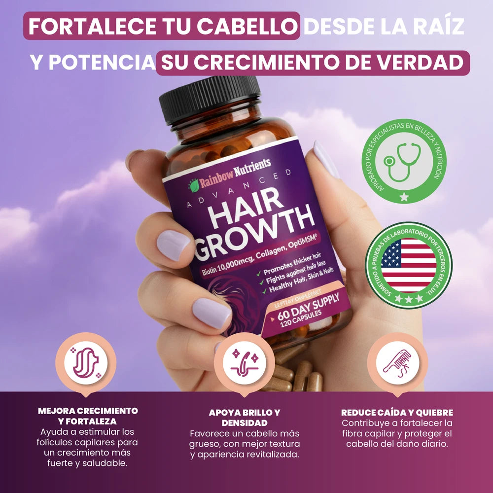 Hair Growth - Tratamiento Multivitamínico Capilar