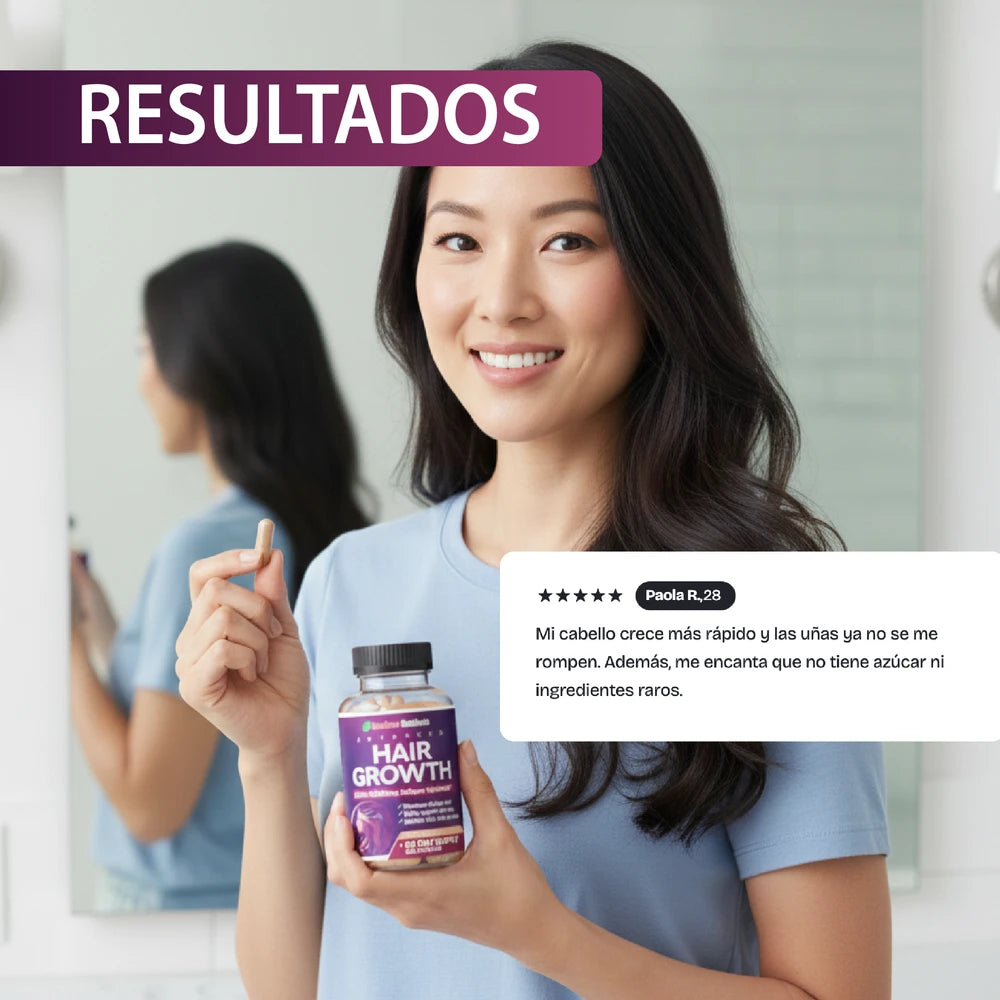 Hair Growth - Tratamiento Multivitamínico Capilar