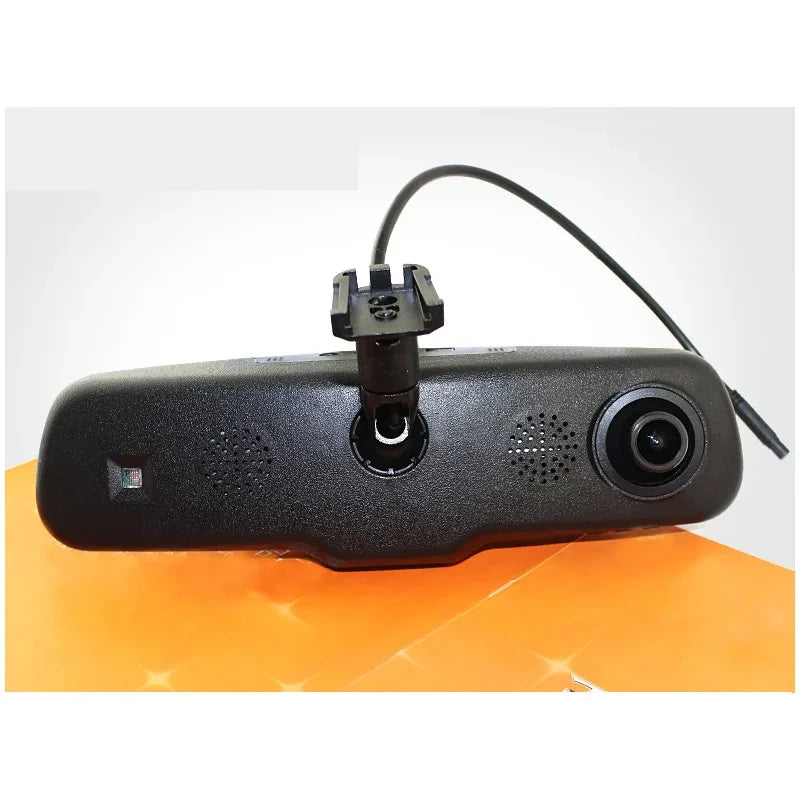 Espejo retrovisor con cámara dual