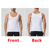 Faja compresiva masculina blanca
