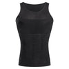 Faja compresiva masculina blanca