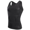 Faja compresiva masculina blanca
