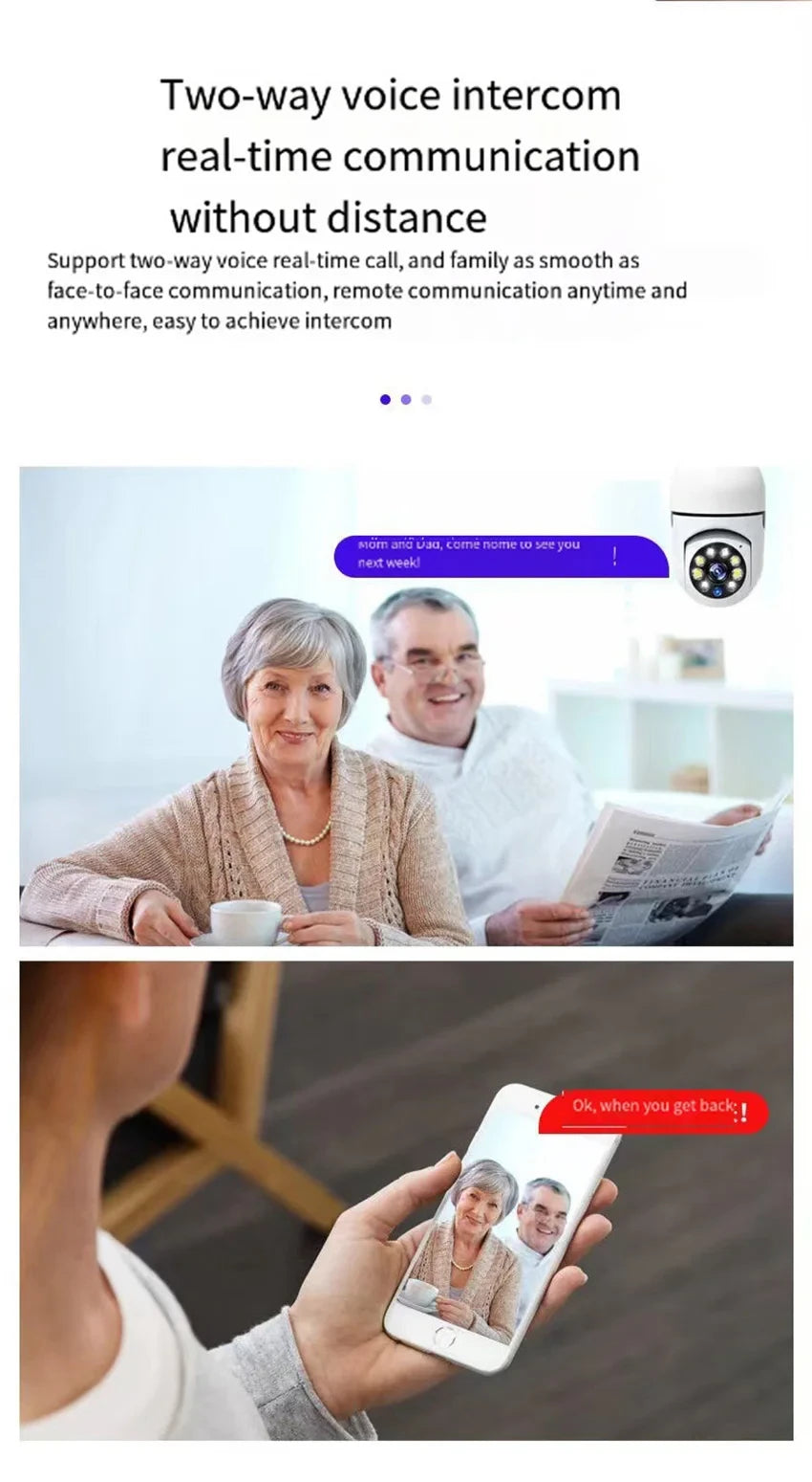 Cámara De Seguridad con Wifi - V380 PRO