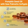 Cápsulas Aceite de Semilla de Calabaza - Salud Vejiga, Cabello  y Próstata