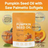Cápsulas Aceite de Semilla de Calabaza - Salud Vejiga, Cabello  y Próstata