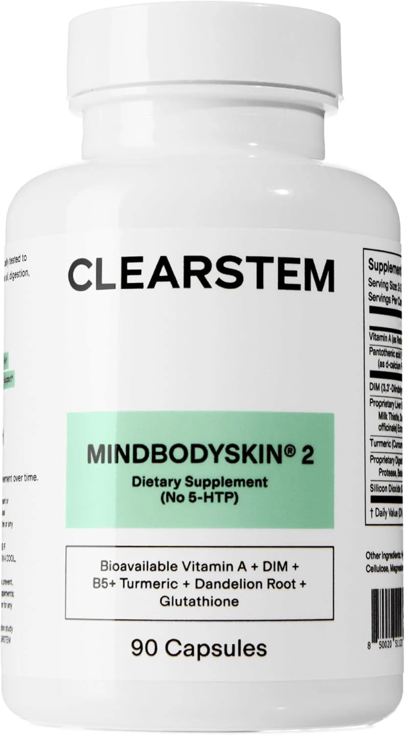 CLEARSTEM Suplemento para Akné Hormonal Mindbodyskin
