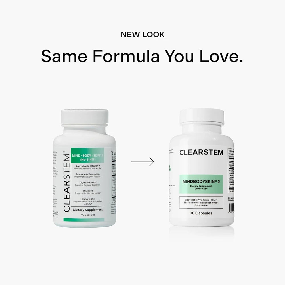 CLEARSTEM Suplemento para Akné Hormonal Mindbodyskin