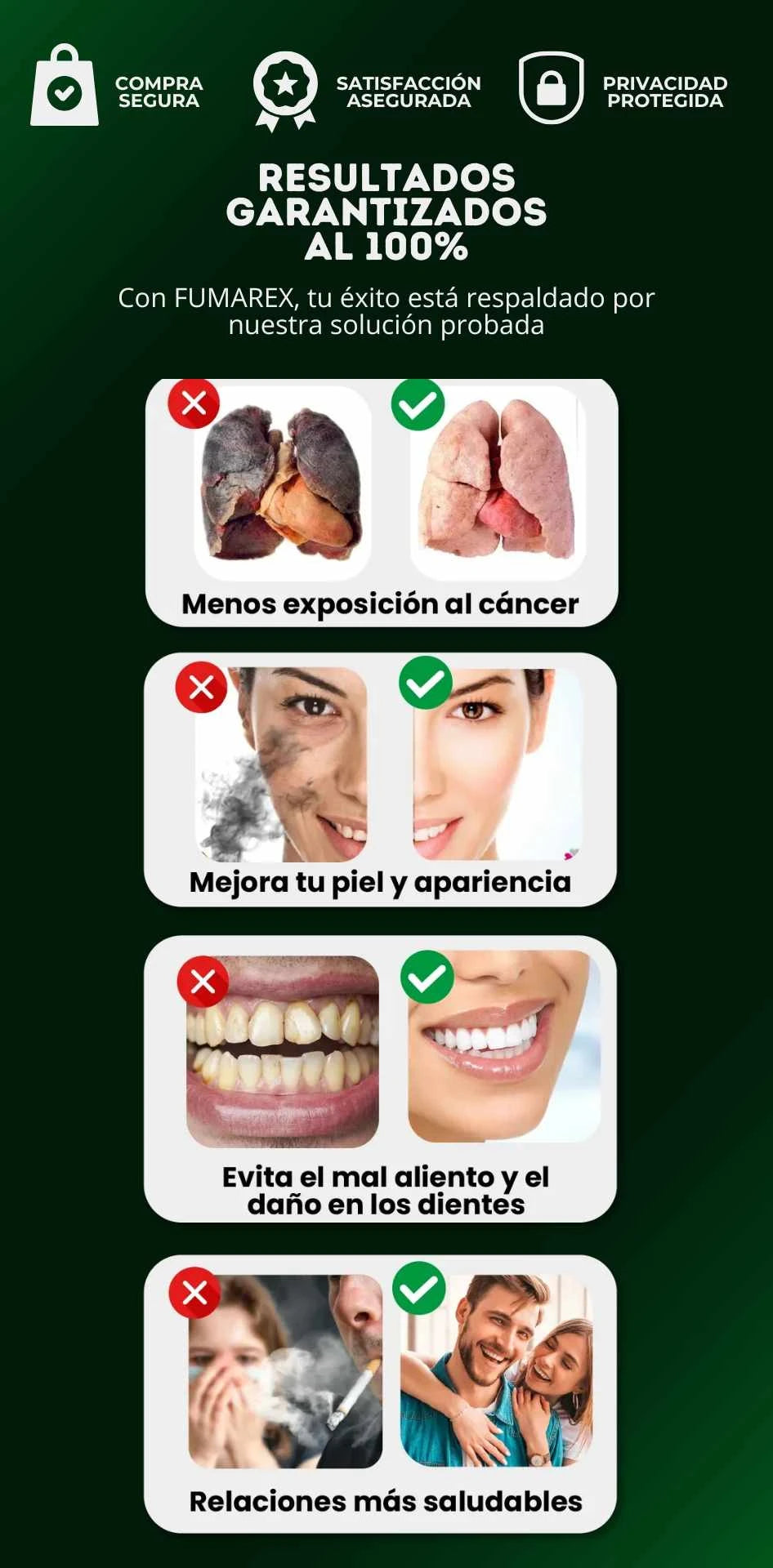 Fumarex Spray Antiansiedad para Dejar de Fumar