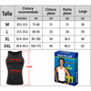 Faja compresiva masculina blanca