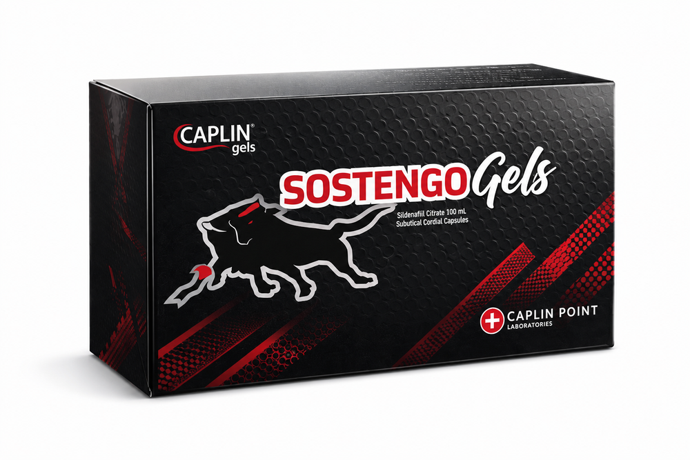Sostengo 36 cápsulas - Tratamiento para disfunción eréctil