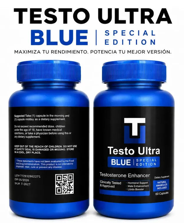Testo Ultra 60 caps - Mejora tu potencia sexual