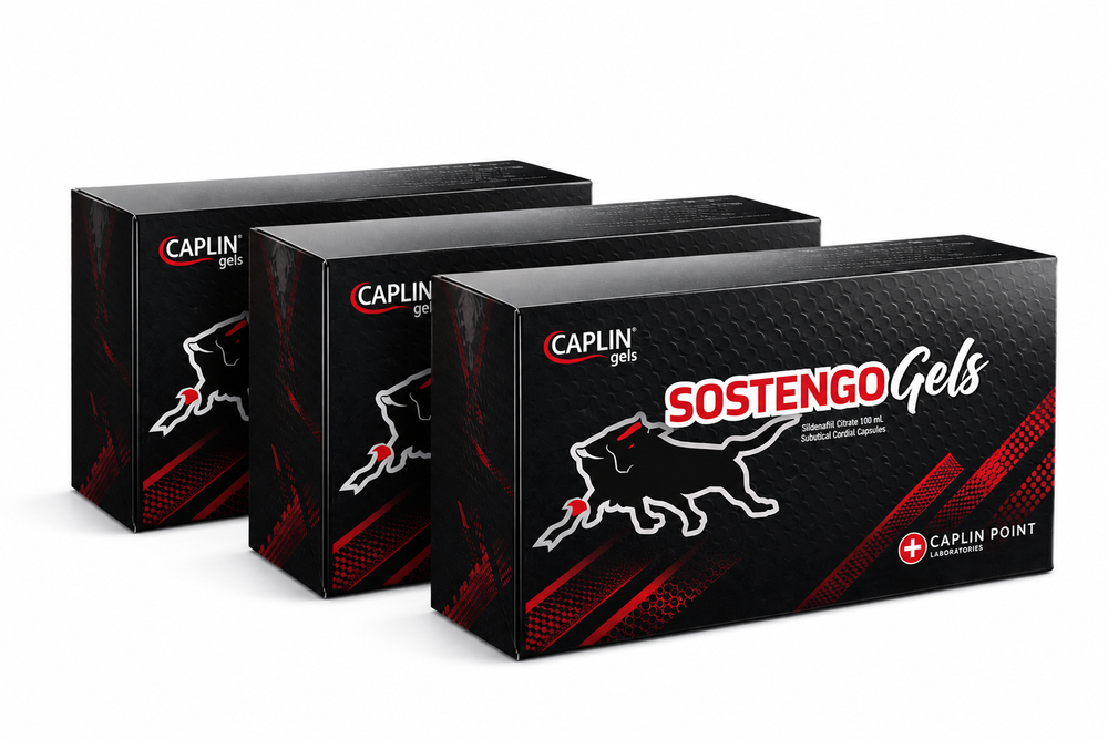 Sostengo 36 cápsulas - Tratamiento para disfunción eréctil