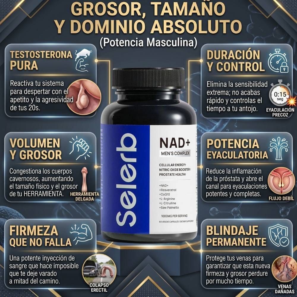 Selerb NAD Complex para Hombres OFERTA