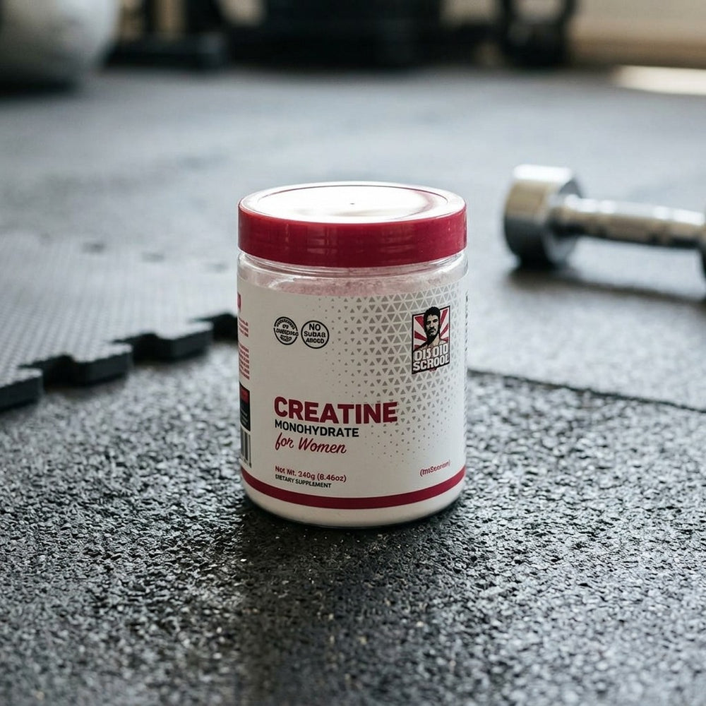 Creatina Monohidratada Para Mujer Old School